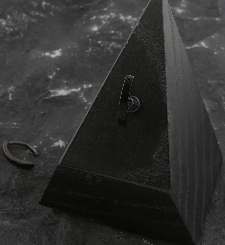 Black PVD Bar Titanium Hinged Belly Button Ring - Mrs Treak