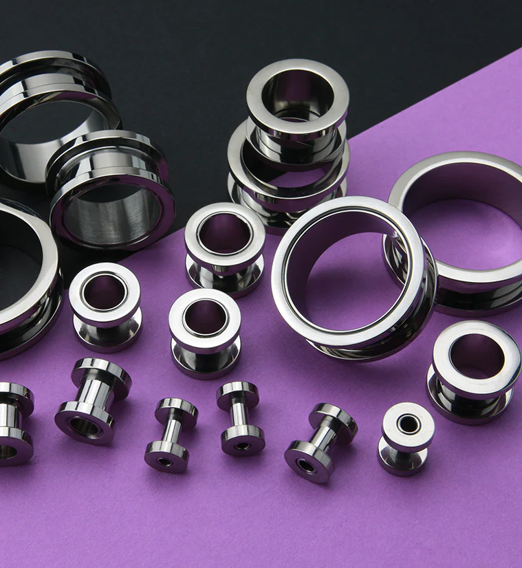 Titanium Screw on Tunnels - Mrs Treak