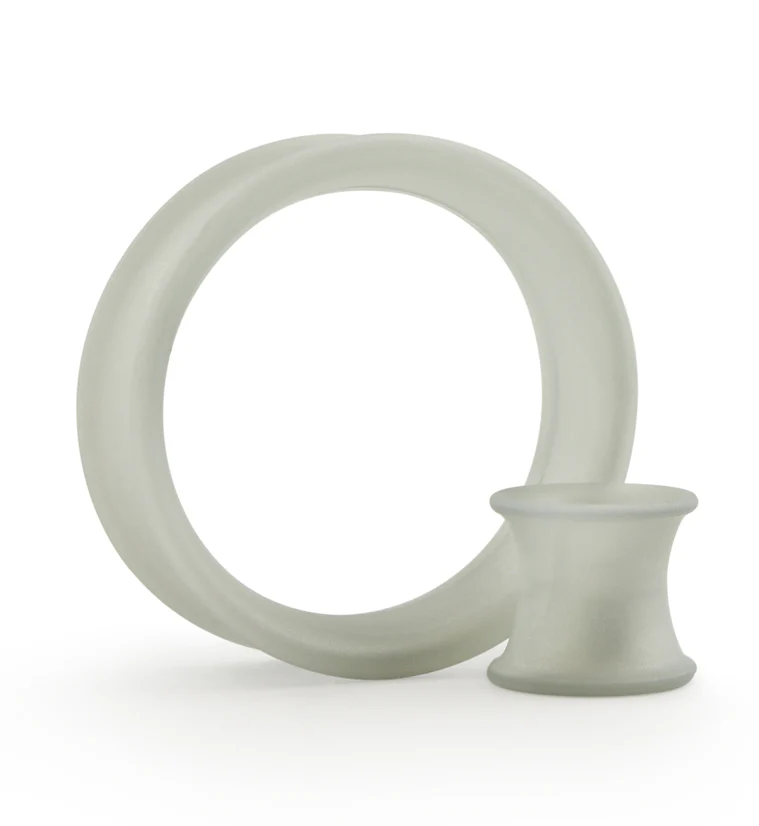 Matte Silver Silicone Ear Skins - Mrs Treak