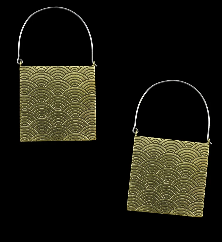 Pulse Crate Titanium Hangers - Earrings - Mrs Treak