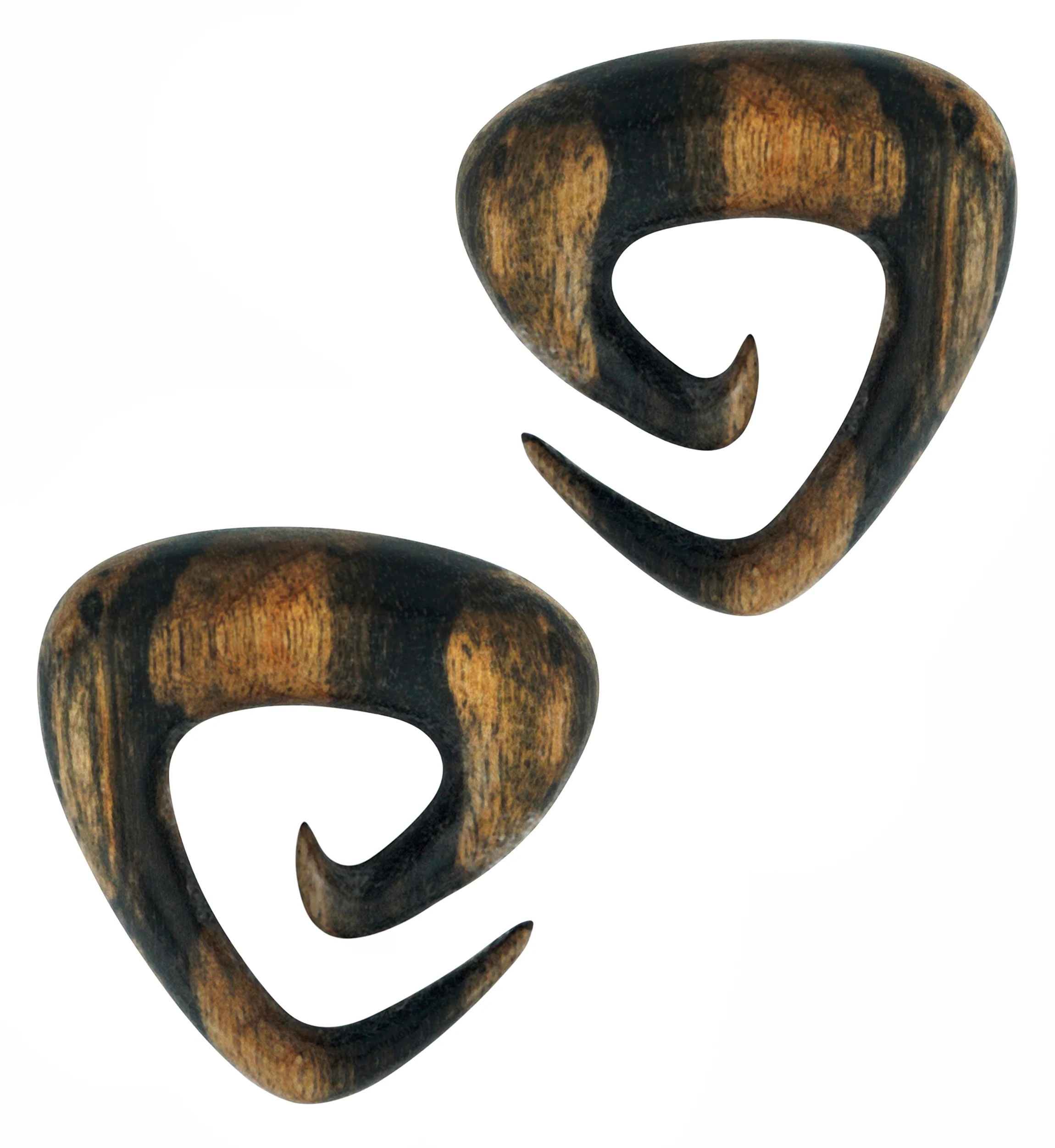 Tri Point Areng Wooden Spiral Hangers - Mrs Treak