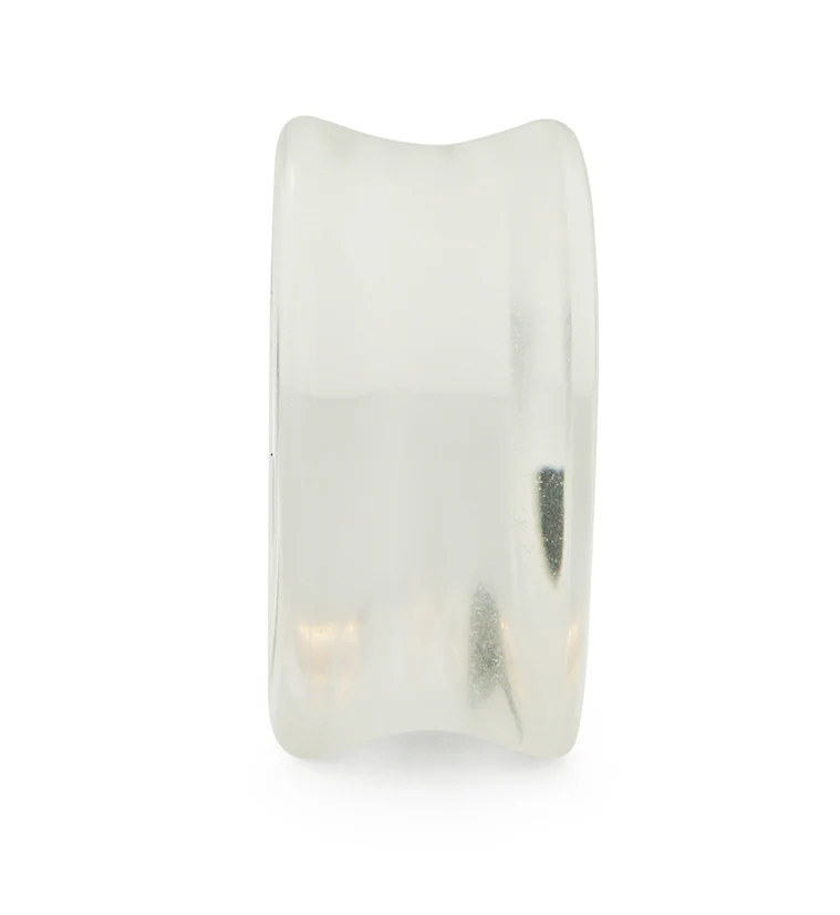 Clear Alien Glass Reverse Teardrops - Mrs Treak