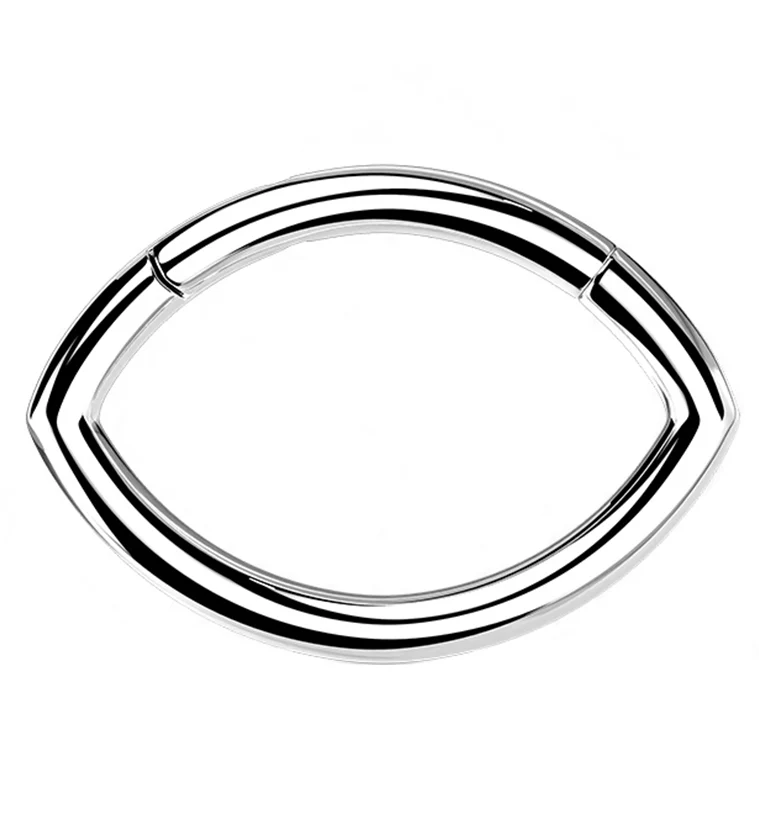 Oculus Titanium Hinged Segment Ring - Mrs Treak