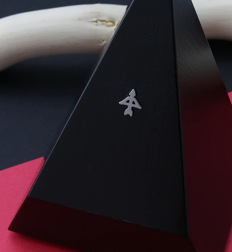 Sagittarius Zodiac Sign Threadless Titanium Top - Mrs Treak