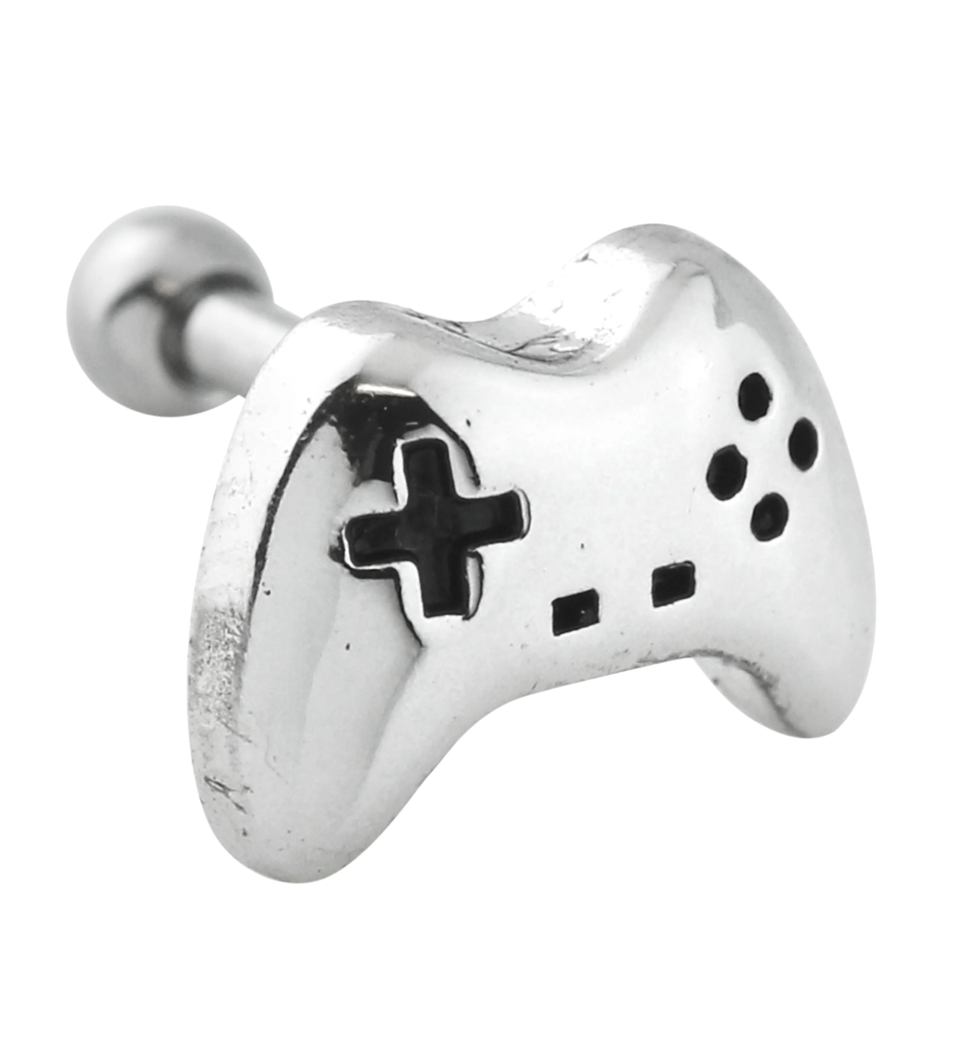 Gaming Controller Cartilage Barbell - Mrs Treak