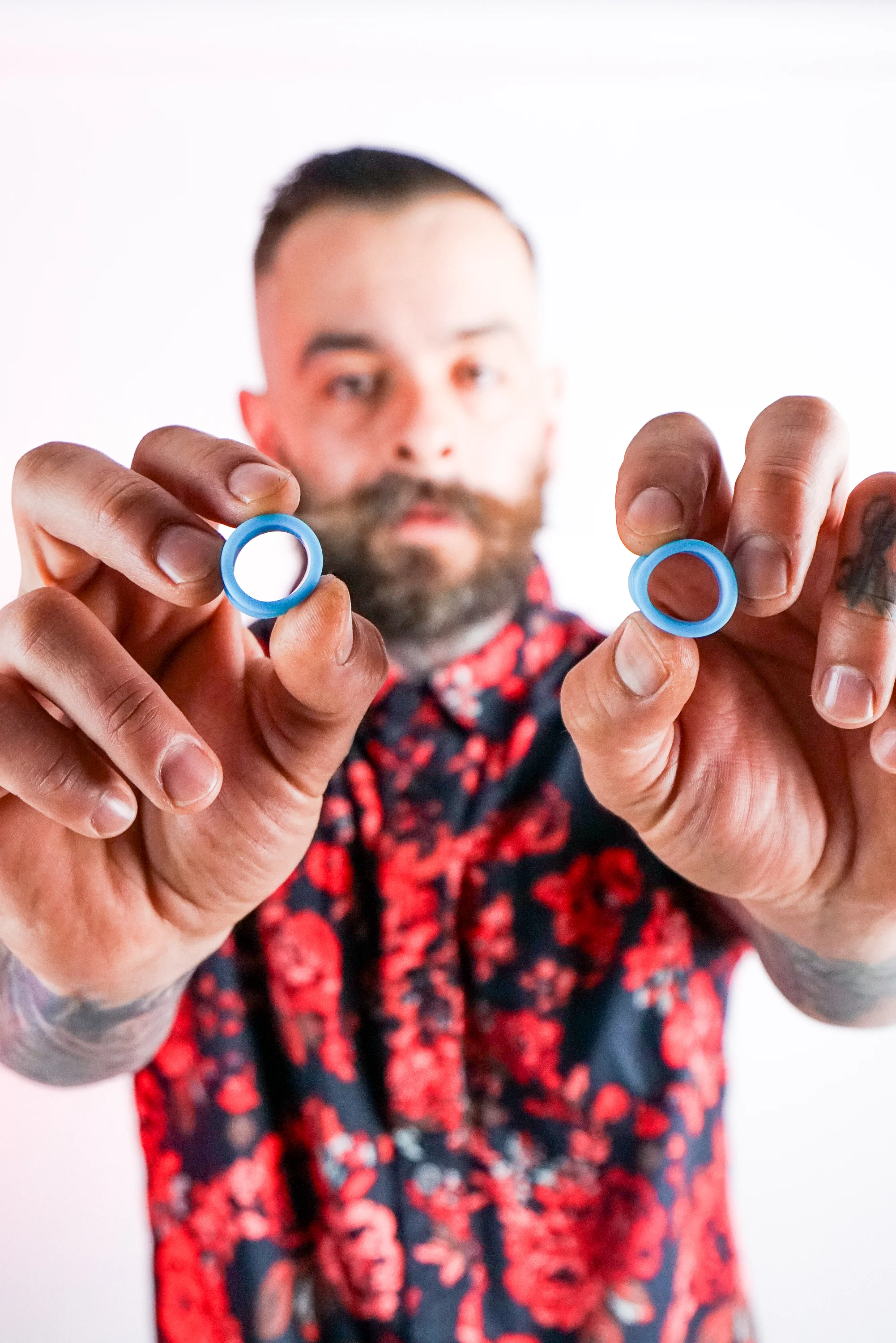 Light Blue Silicone Tunnels - Mrs Treak
