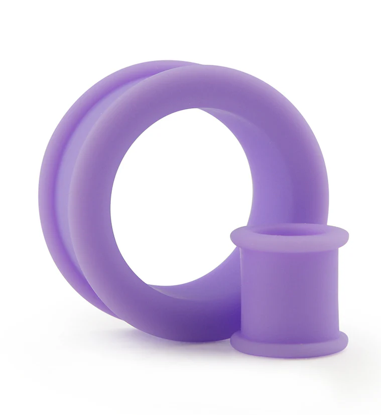 Lavender Purple Silicone Tunnels - Mrs Treak