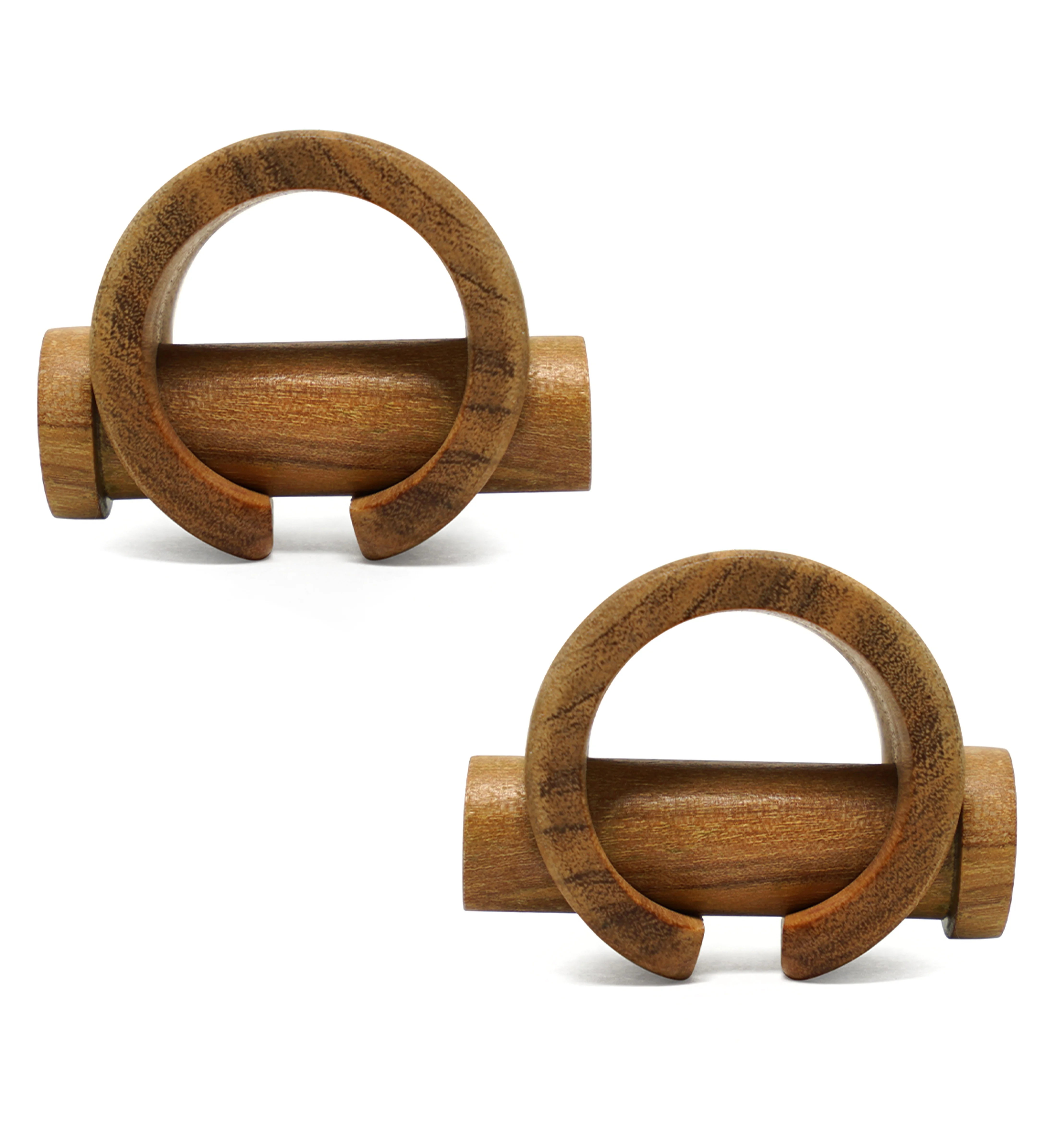 Olive Wood Cuff Plugs - Mrs Treak