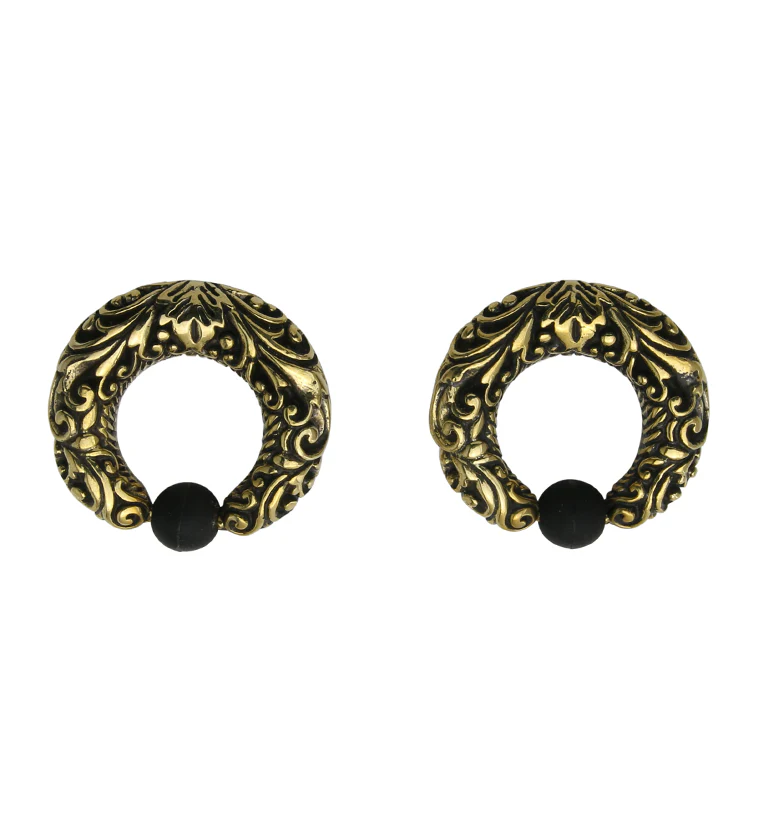Gilded Ear Weights - Mrs Treak