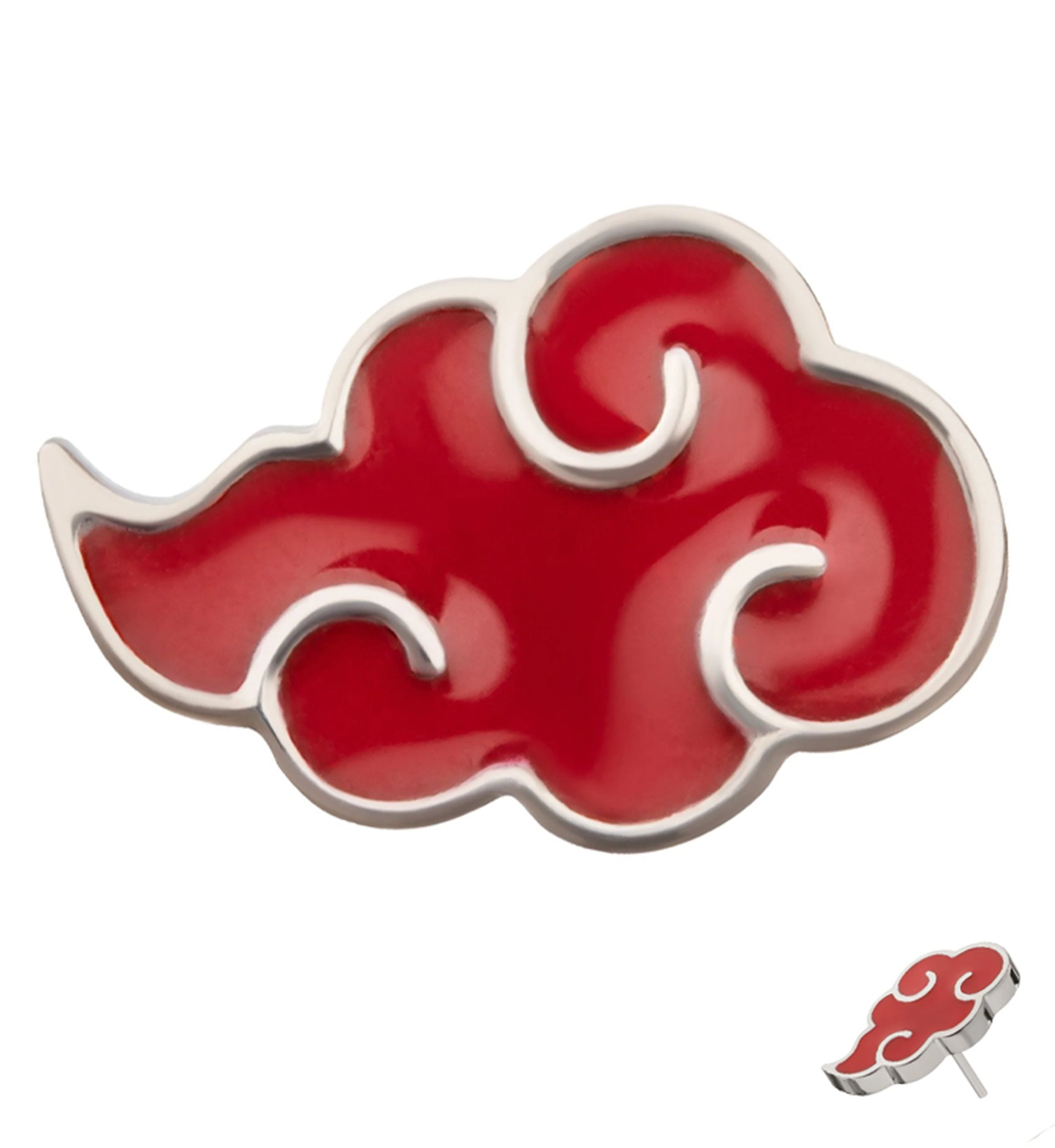 Naruto Akatsuki Titanium Threadless Top - Mrs Treak