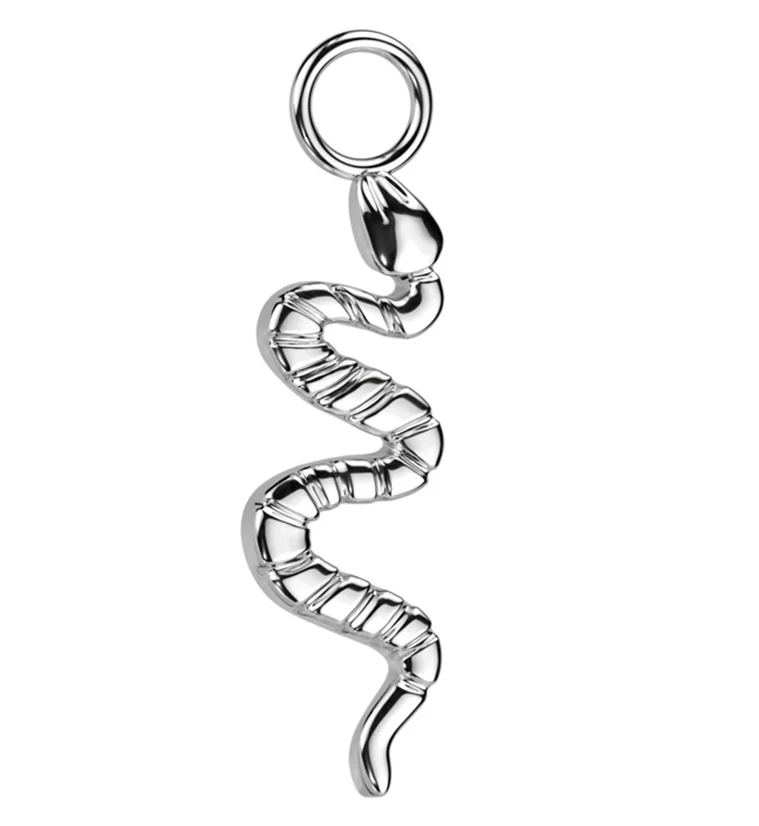 Snake Titanium Charm - Mrs Treak
