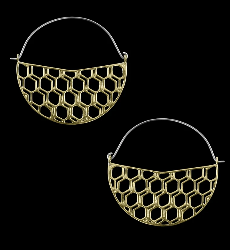 Hexad Titanium Hangers - Earrings - Mrs Treak