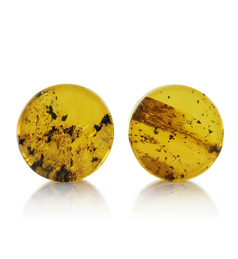 Chiapas Amber Plugs 5/8
