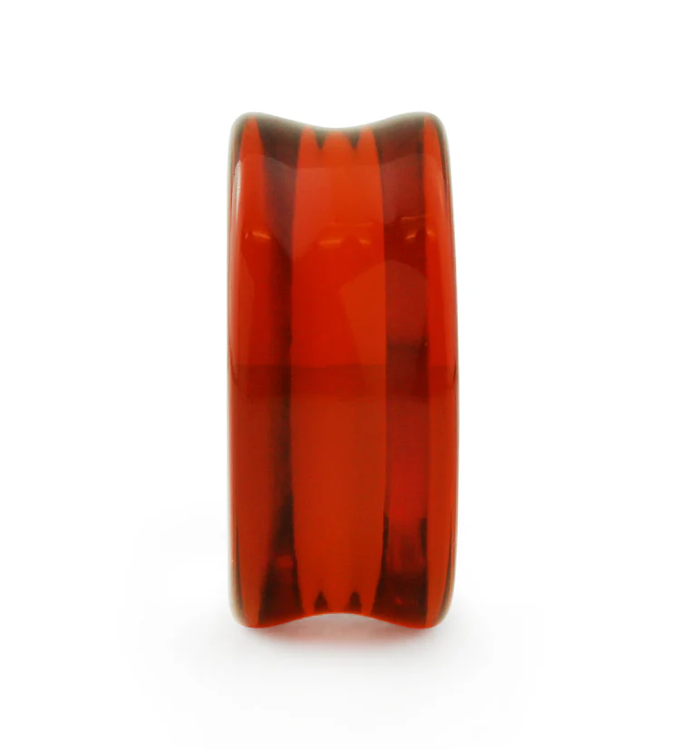 Amber Glass Plugs - Mrs Treak