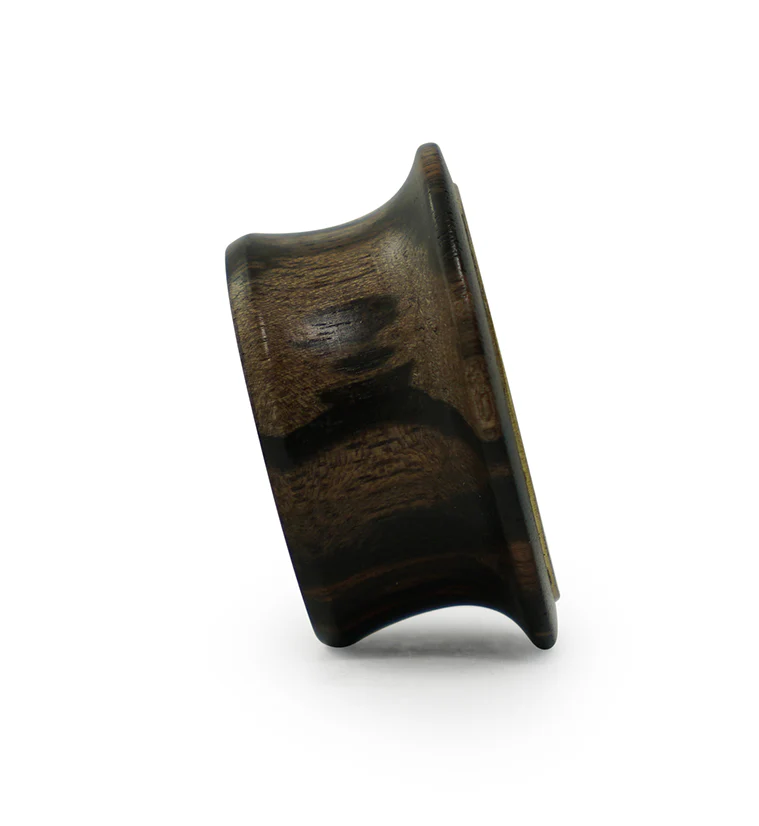 Torus Brass Areng Wood Mayan Flare Plugs - Mrs Treak