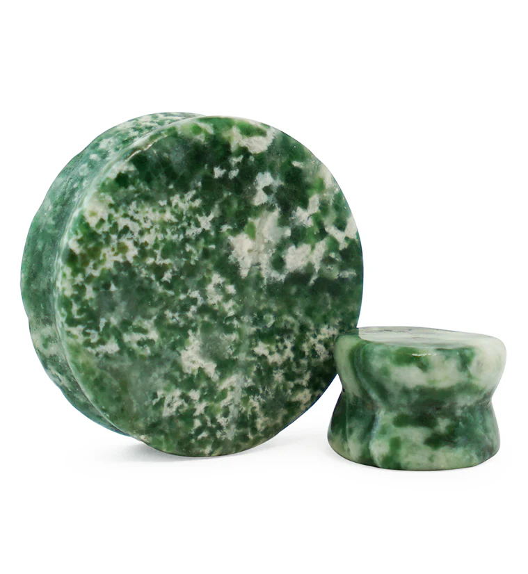 Qinghai Jade Stone Plugs - Mrs Treak