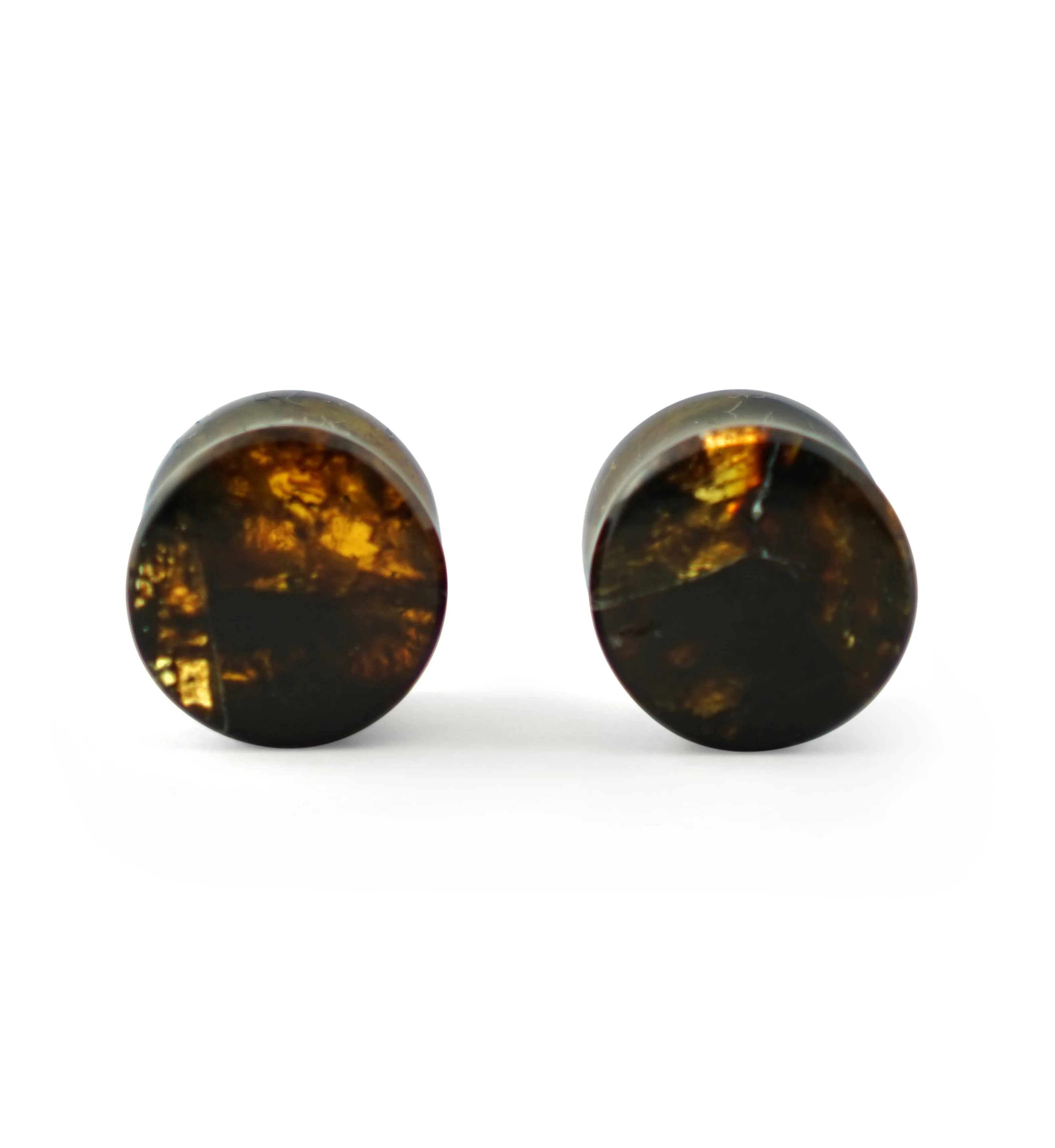 Chiapas Amber Plugs 00G (10mm) - Version 21 - Mrs Treak