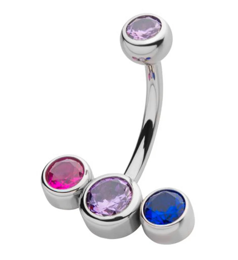 Pride Belly Button Ring Version 1 - Mrs Treak