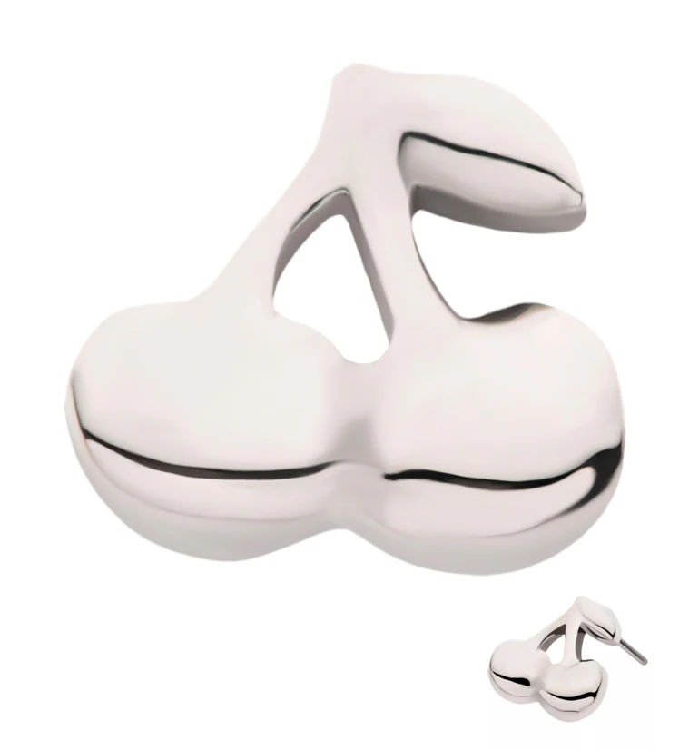 Cherries Threadless Titanium Top - Mrs Treak