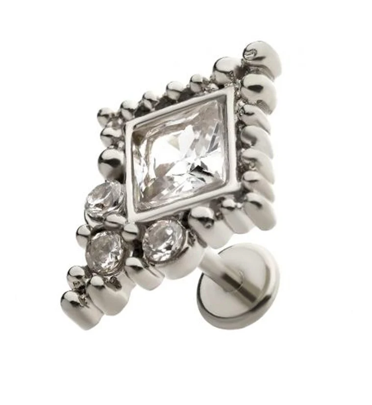 18G Flexure CZ Labret - Mrs Treak