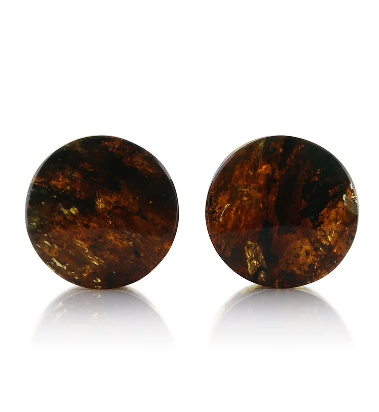 Chiapas Amber Plugs 5/8