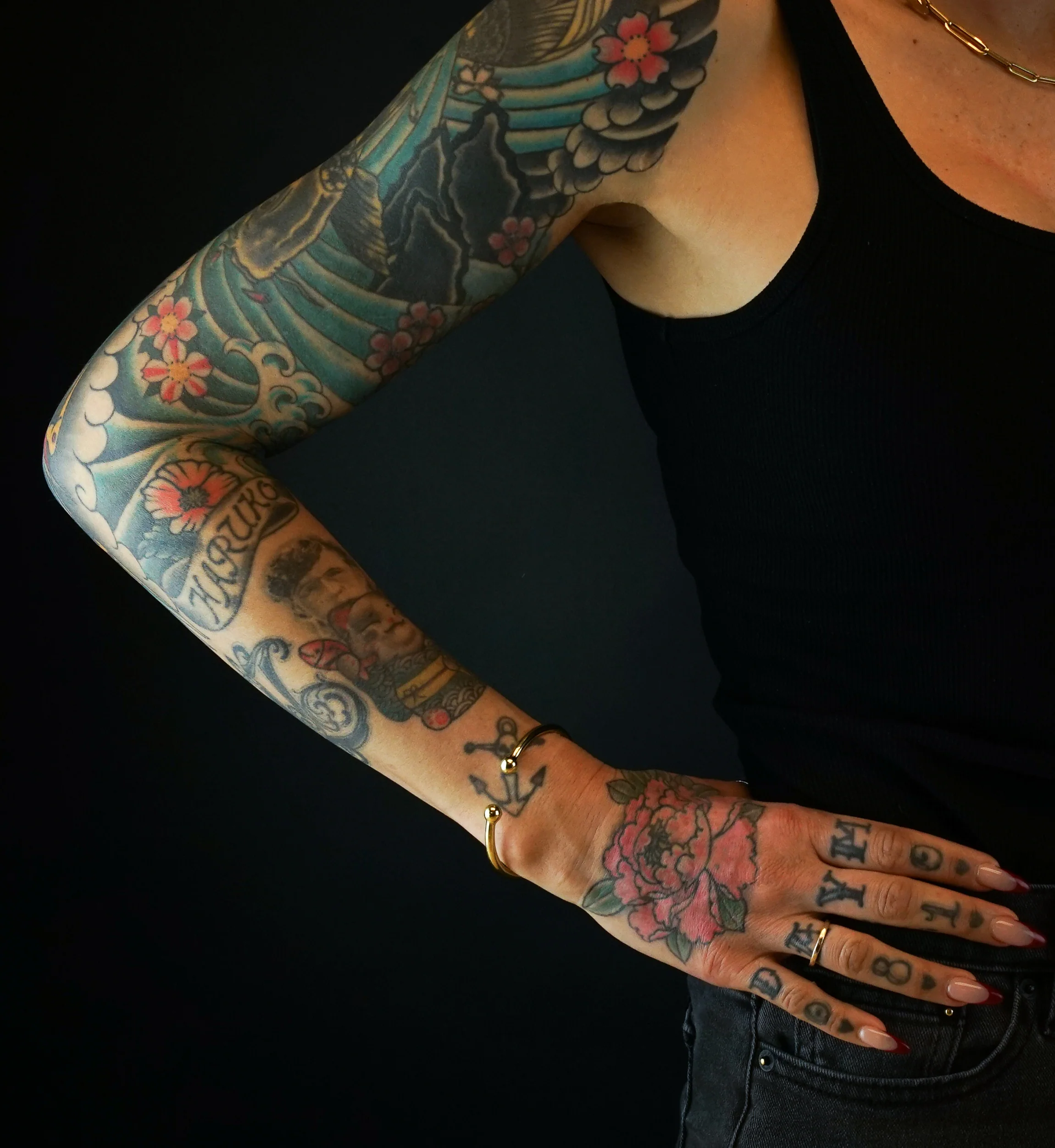 Needy Brass Bangle - Mrs Treak