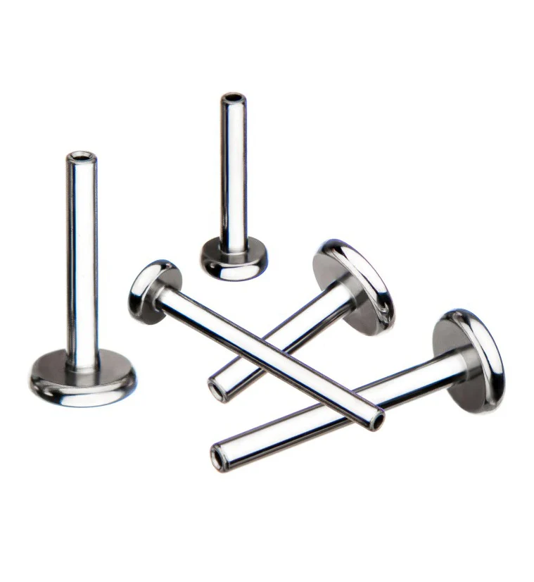 Titanium Threadless Labret - Mrs Treak