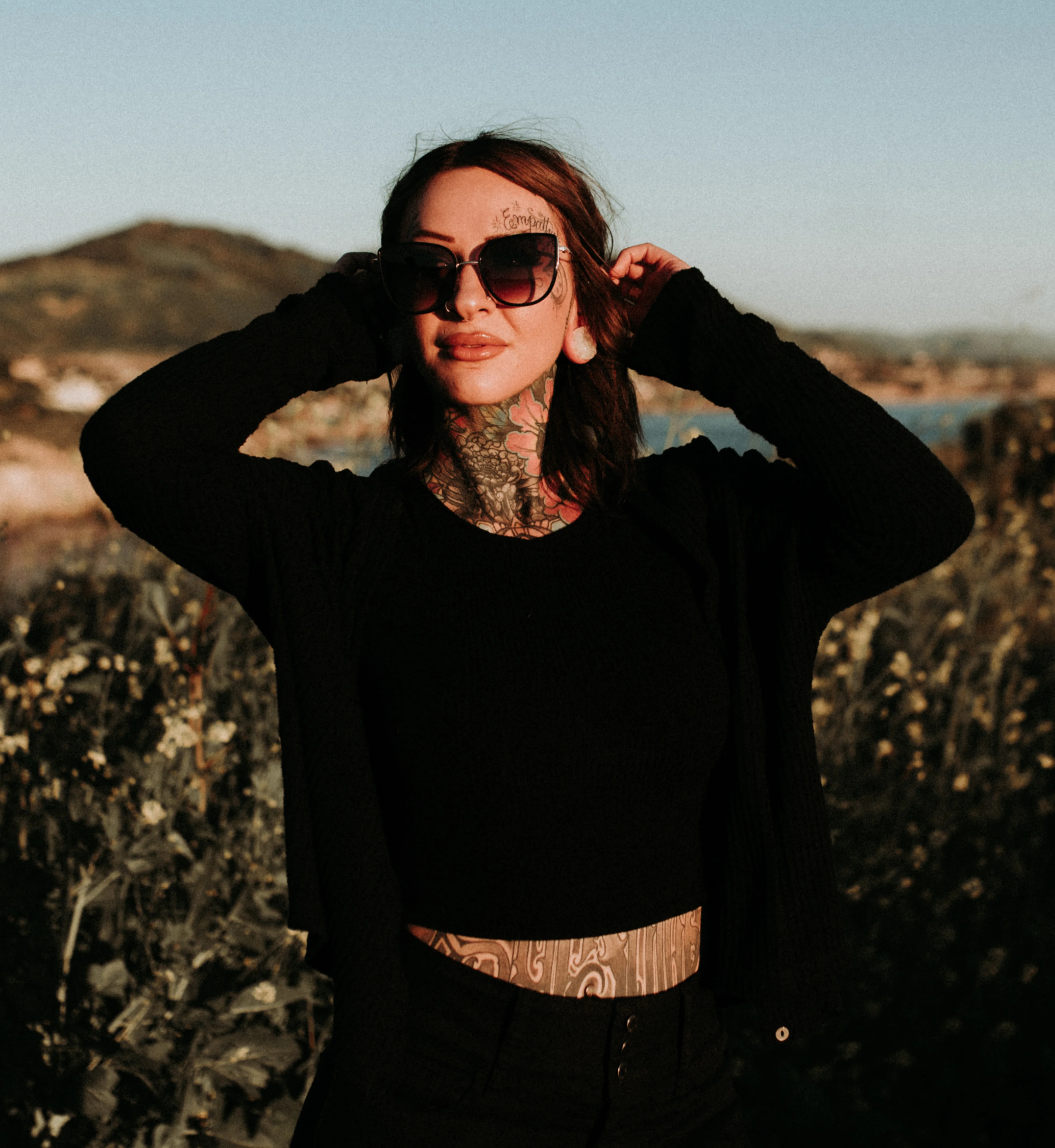 Raw White Quartz Druzy Stone Teardrop Plugs - Mrs Treak