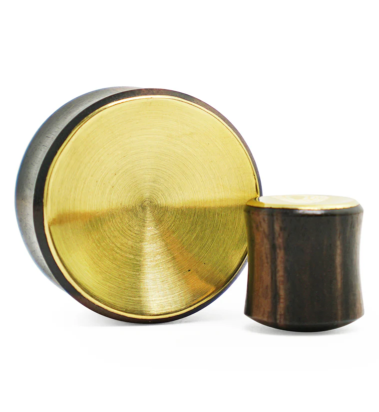 Auda Brass Wood Plugs - Mrs Treak