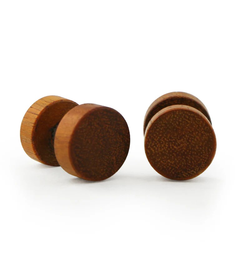Cang Wood Fake Gauge Plugs - Mrs Treak