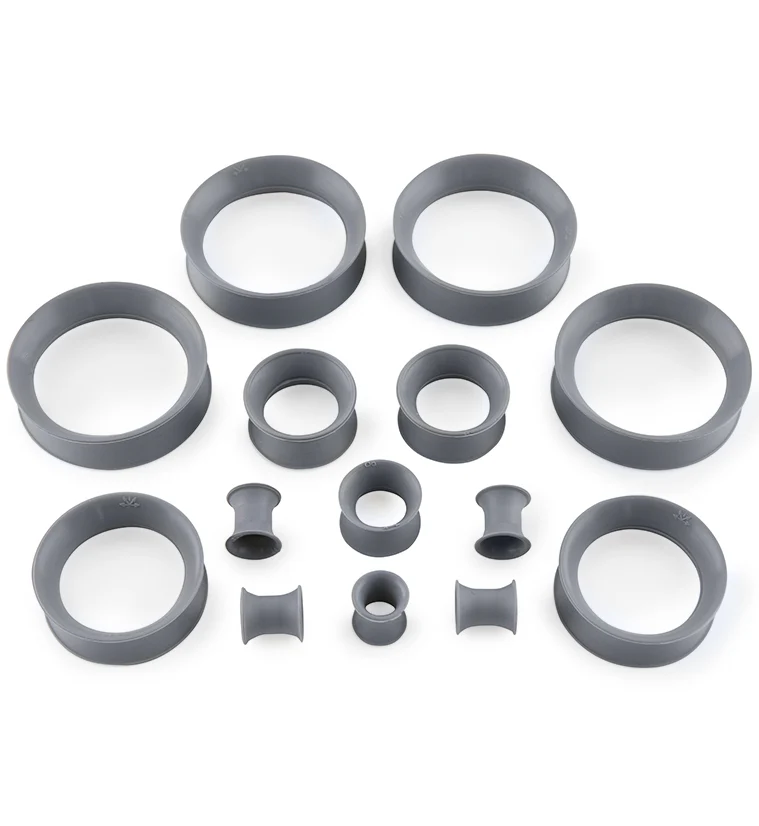 Kaos Grey Silicone Skin Eyelets - Mrs Treak