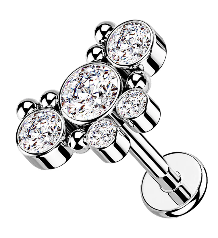 Passel Gem Labret Post - Mrs Treak