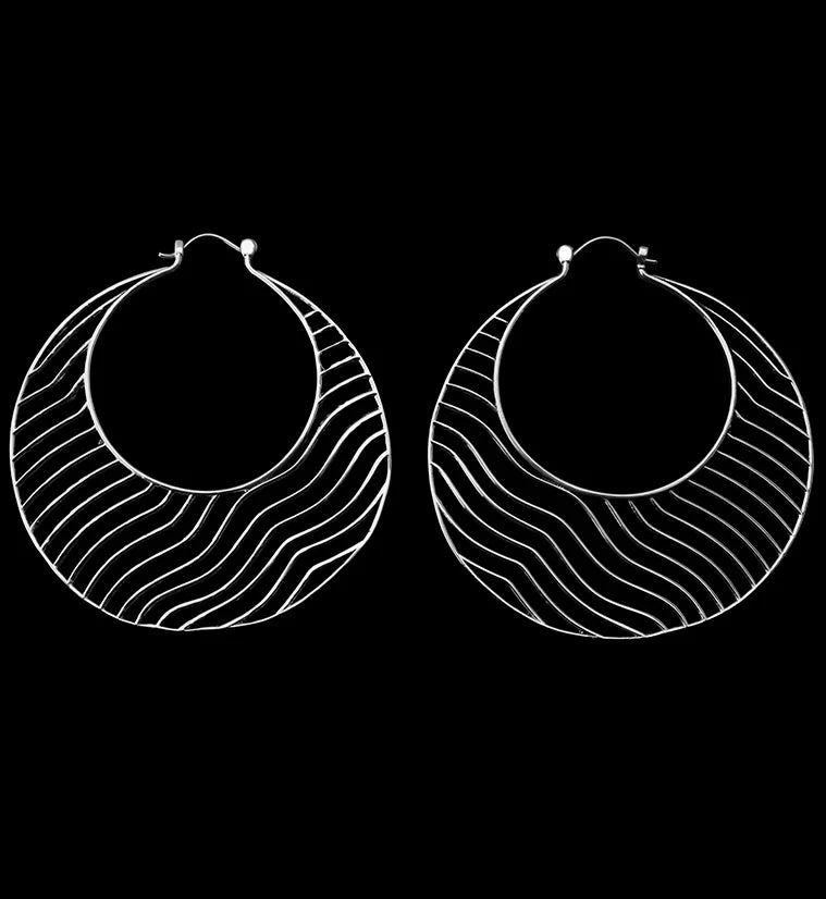 Silver Quiver Titanium Hangers - Earrings - Mrs Treak