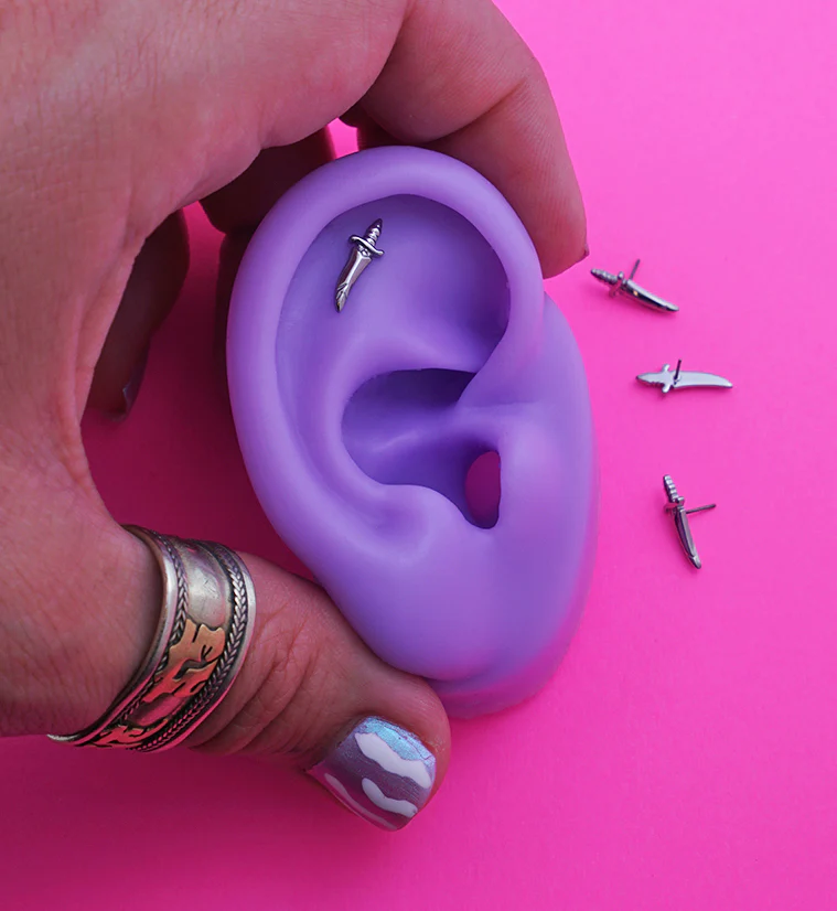 Blade Titanium Threadless Top - Mrs Treak