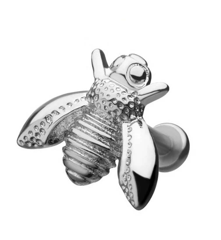 18G Bumblebee Labret - Mrs Treak