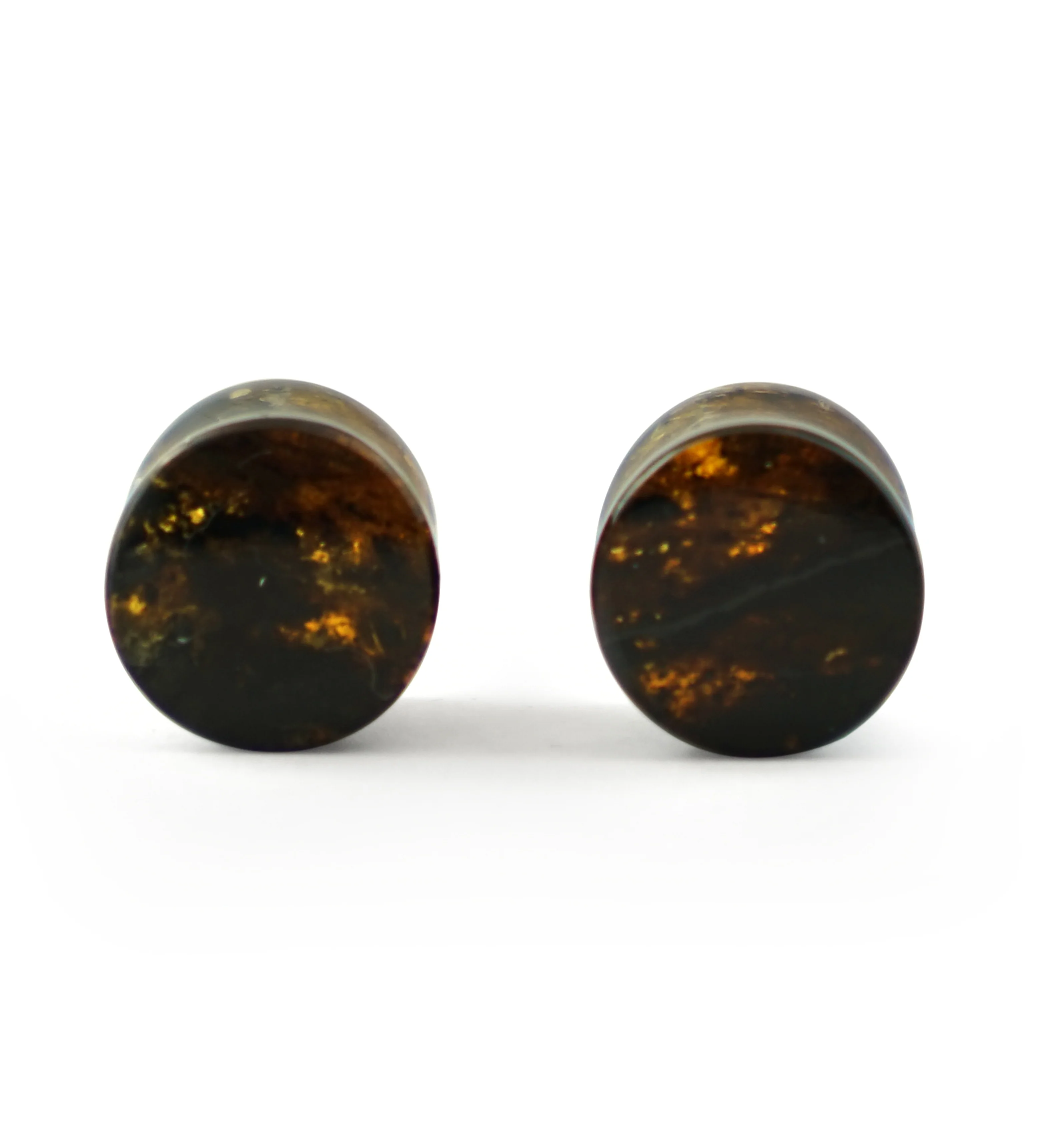 Chiapas Amber Plugs 00G (10mm) - Version 20 - Mrs Treak