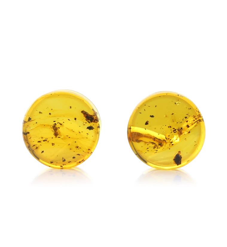 Chiapas Amber Plugs 5/8
