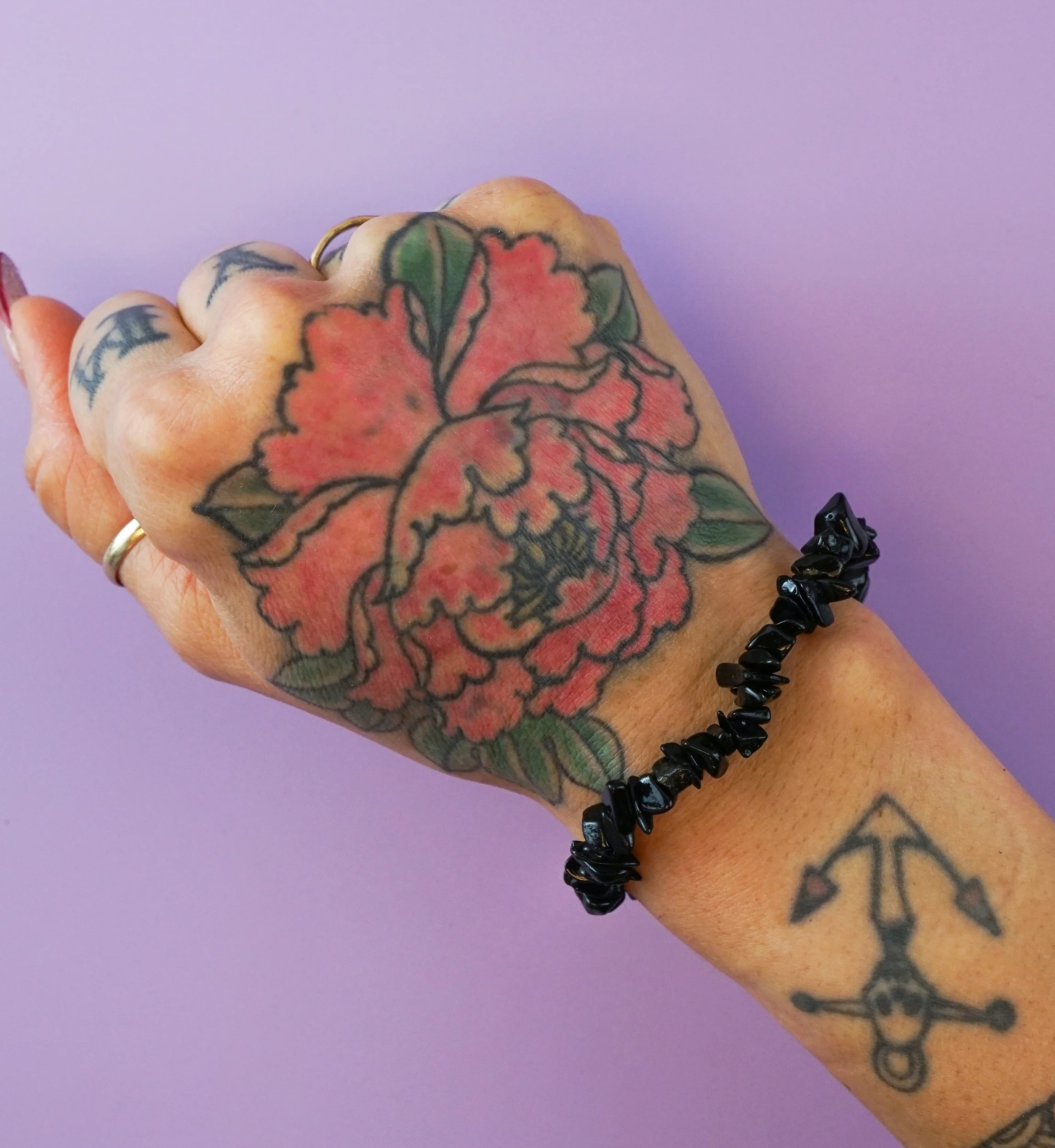 Shungite Chips Stone Bracelet - Mrs Treak