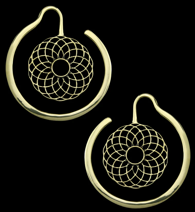 Torus Brass Ear Weights - Mrs Treak
