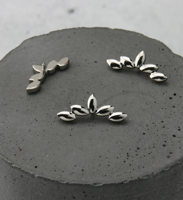 Chaplet Internally Threaded Titanium Top - Mrs Treak