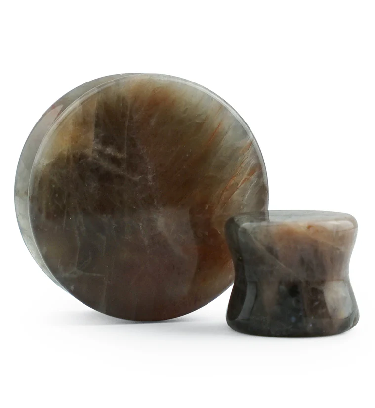 Black Moonstone Plugs - Mrs Treak