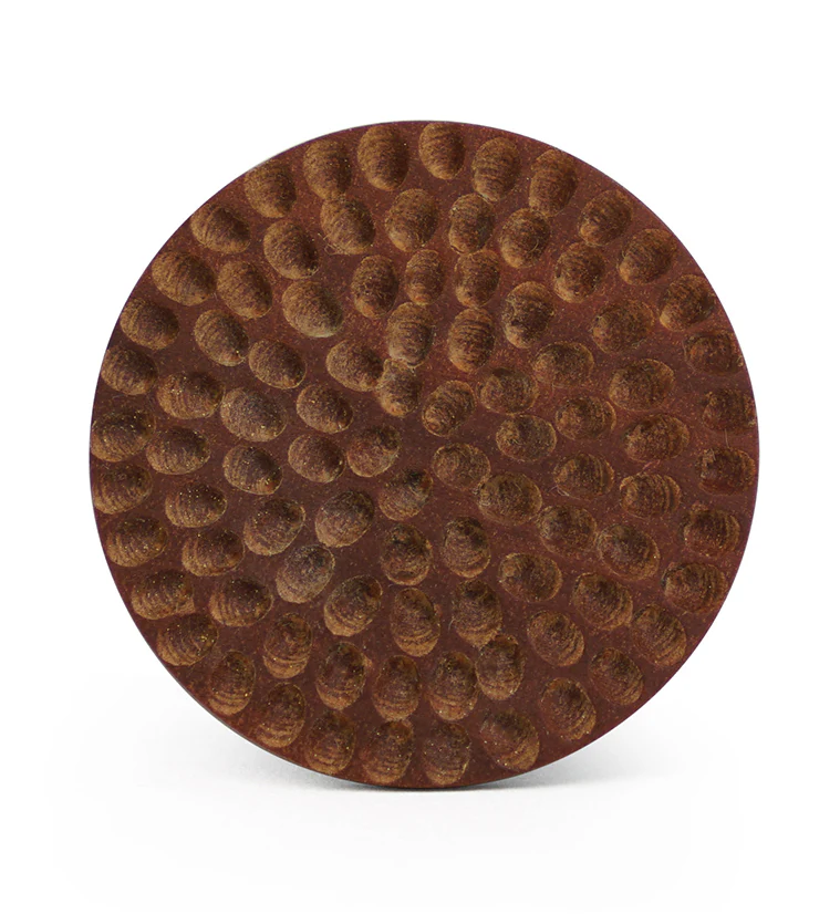 Hammered Saba Wood Mayan Flare Plugs - Mrs Treak