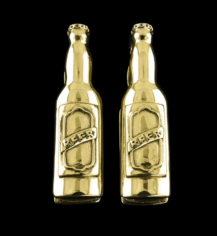 Beer Bottle Ear Weights - Mrs Treak