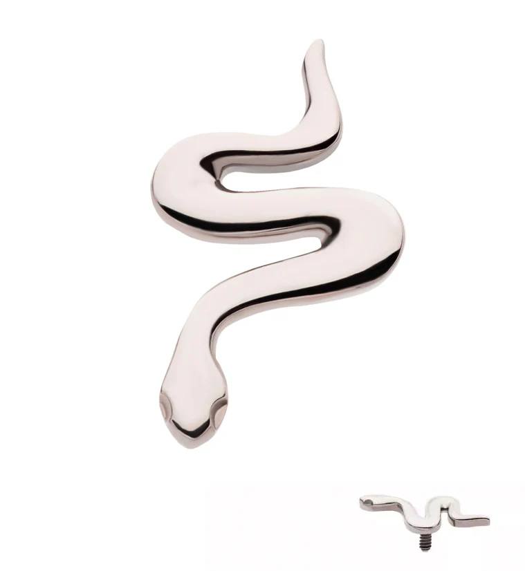 Snake Internally Threaded Titanium Top - Mrs Treak