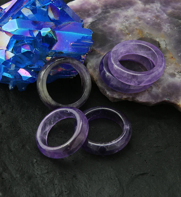 Amethyst Stone Ring - Mrs Treak