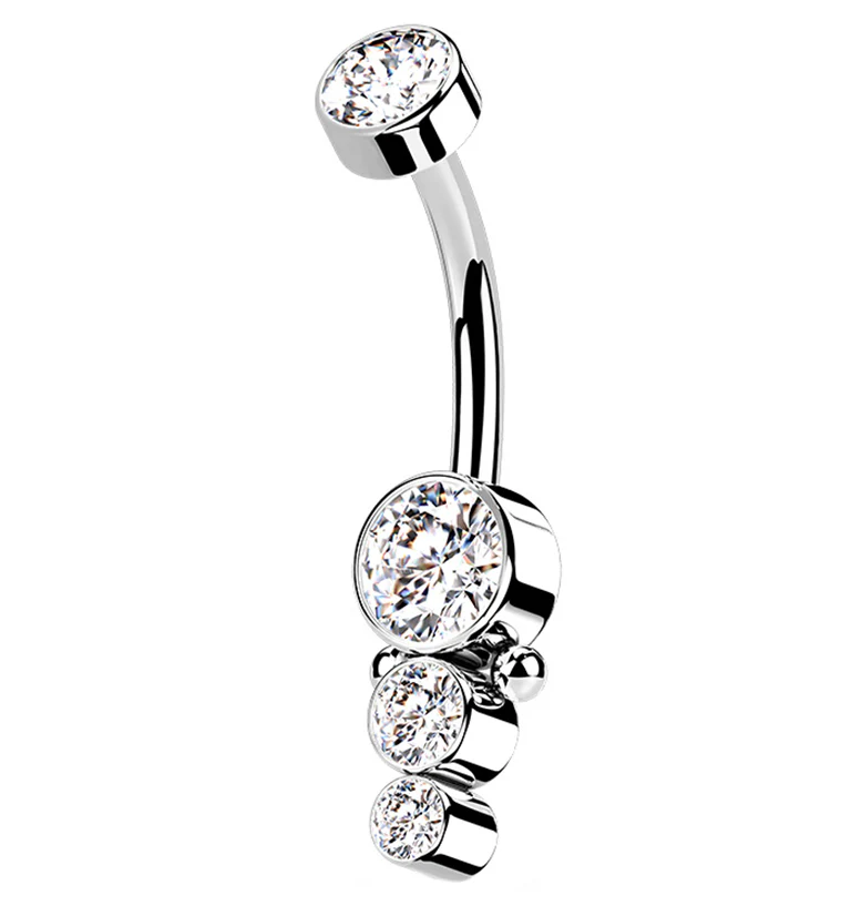 Track Belly Button Ring - Mrs Treak