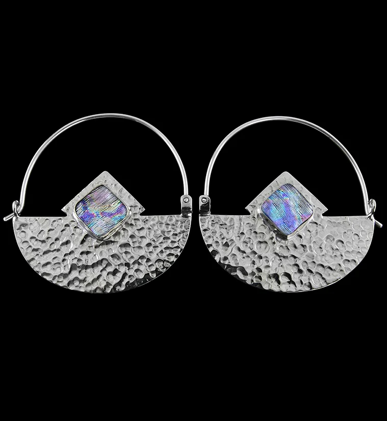 14G Accord Spark Glass White Brass Hangers - Mrs Treak