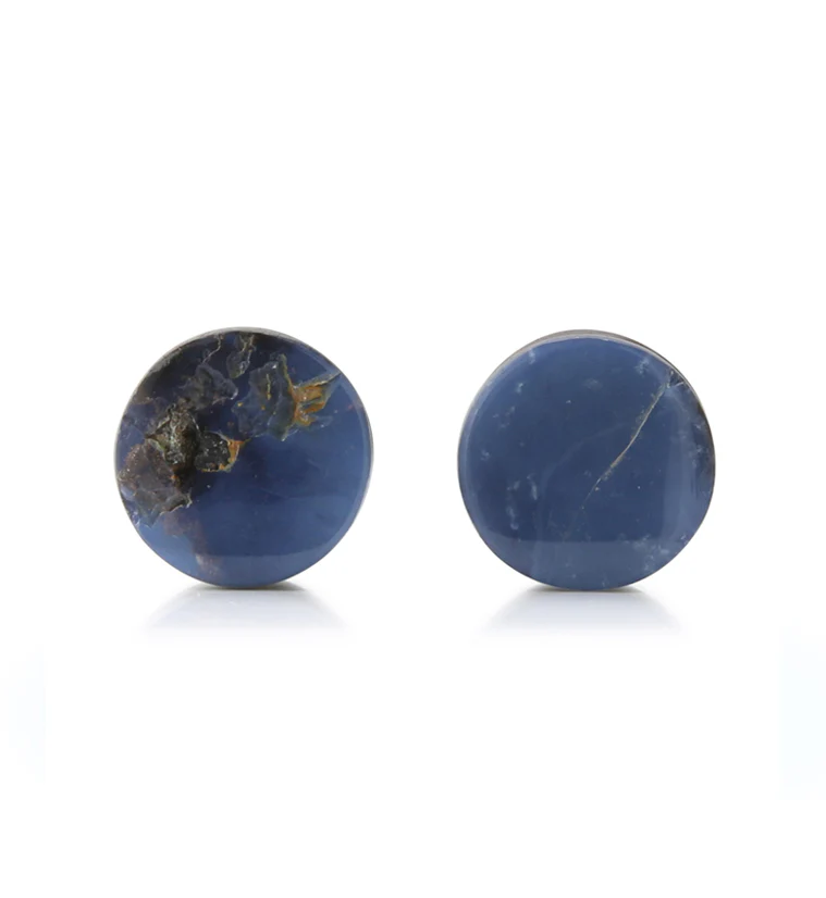 Boulder Opal Stone Plugs 00G (10mm) Version 1 - Mrs Treak