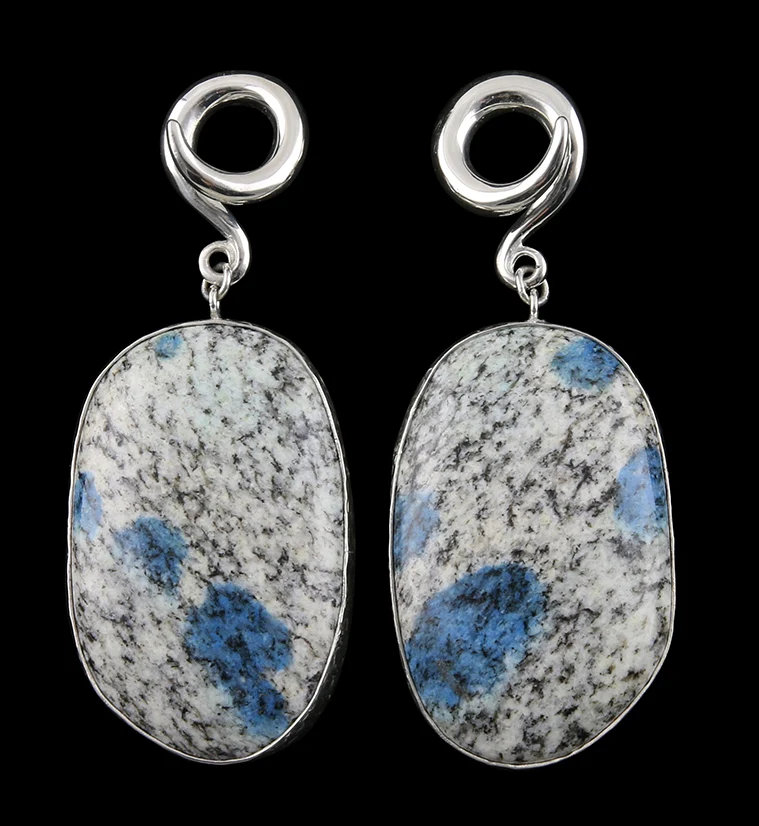 K2 Jasper Stone Ear Weights Version 1 - Mrs Treak