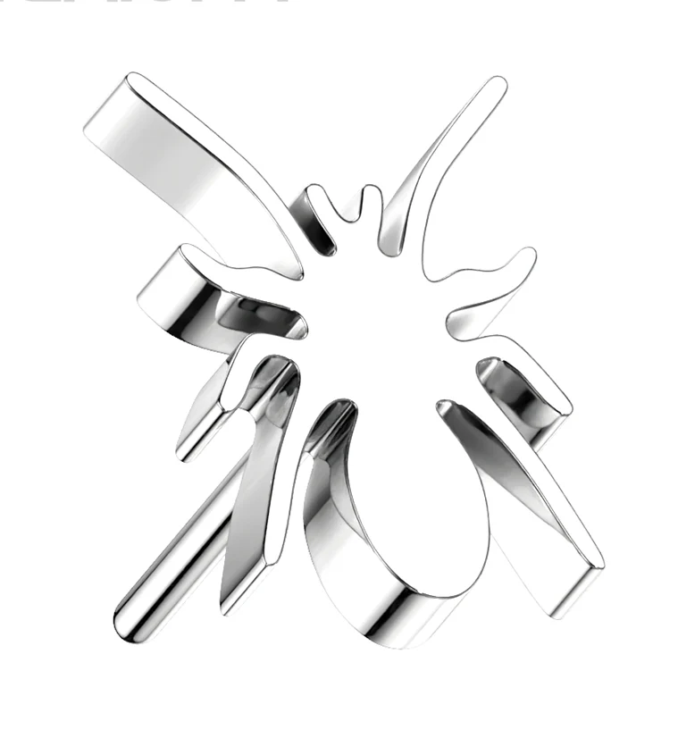 Spider Threadless Titanium Top - Mrs Treak